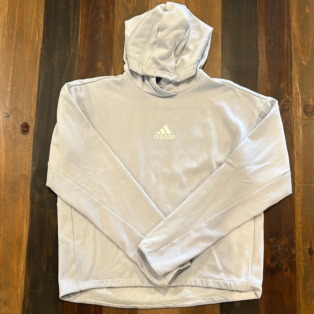 Adidas womens's Light Blue Hoodie